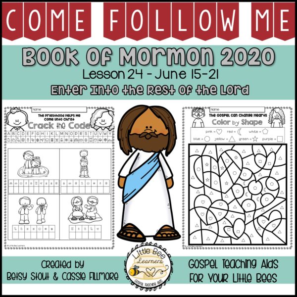 Come, Follow Me 2020 - Week 24