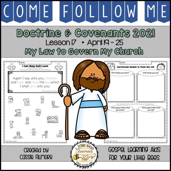 Come, Follow Me 2021 - Lesson 17 - Doctrine and Covenants