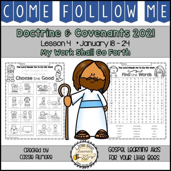 Come, Follow Me 2021 - Lesson 4 - Doctrine and Covenants