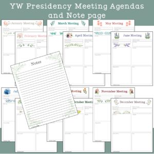 Young Women 2021 Presidency Binder Planner - Image 6