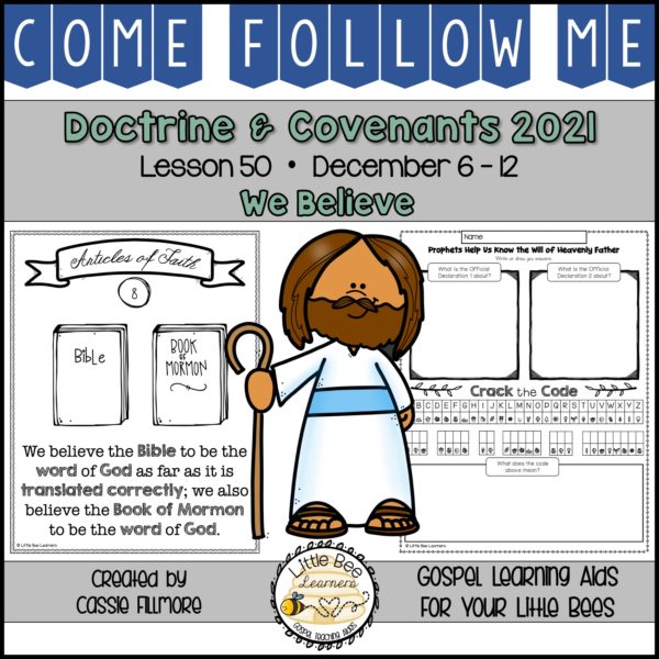 Come, Follow Me 2021 - Lesson 50 - Doctrine and Covenants