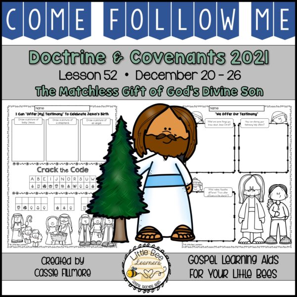 Come, Follow Me 2021 - Lesson 52 - Doctrine and Covenants