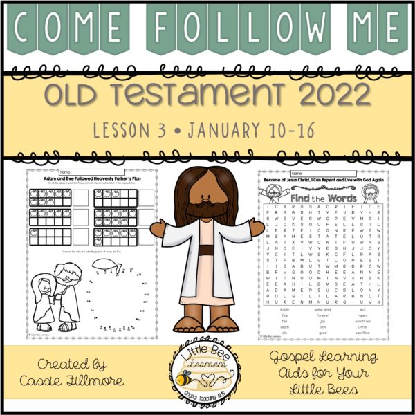 Come, Follow Me 2022 - Lesson 3 - Old Testament