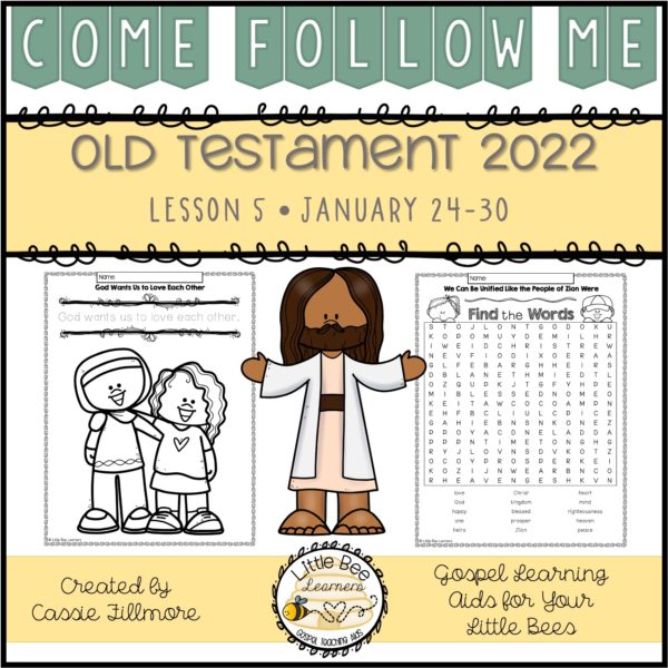 Come, Follow Me 2022 - Lesson 5 - Old Testament