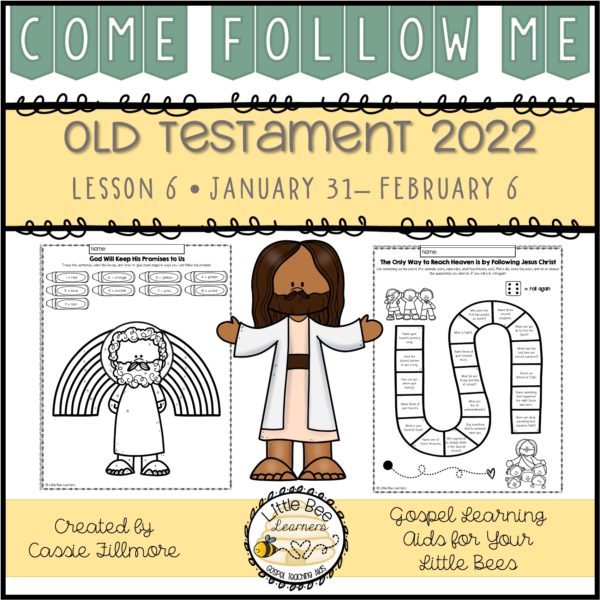 Come, Follow Me 2022 - Lesson 6 - Old Testament