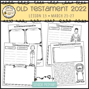 Come, Follow Me 2022 - Lesson 13 - Old Testament - Image 3