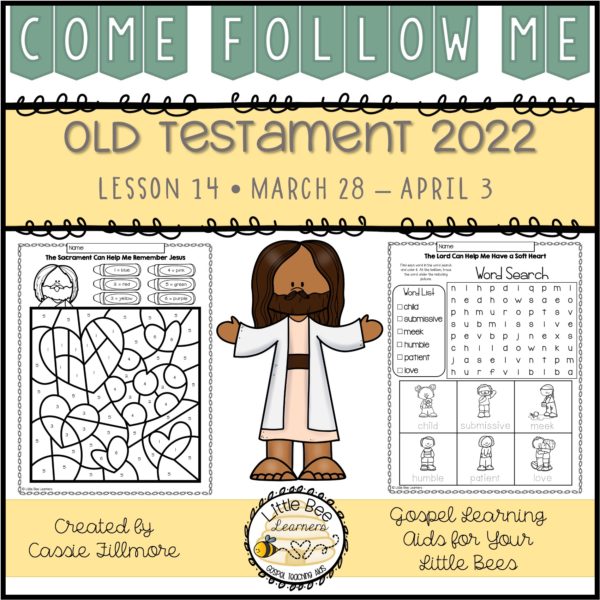 Come, Follow Me 2022 - Lesson 14 - Old Testament