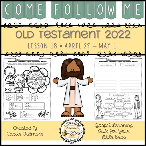 Come, Follow Me 2022 - Lesson 18 - Old Testament