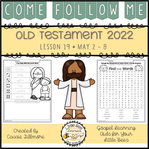 Come, Follow Me 2022 - Lesson 19 - Old Testament