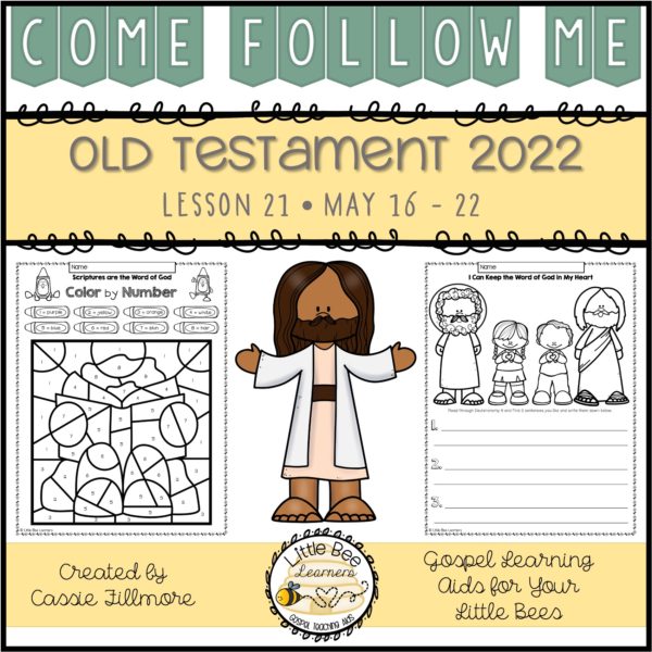 Come, Follow Me 2022 - Lesson 21 - Old Testament