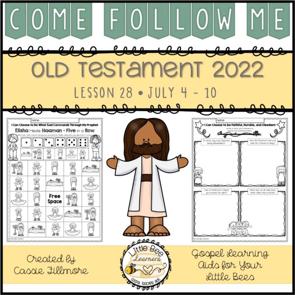 Come, Follow Me 2022 - Lesson 28 - Old Testament