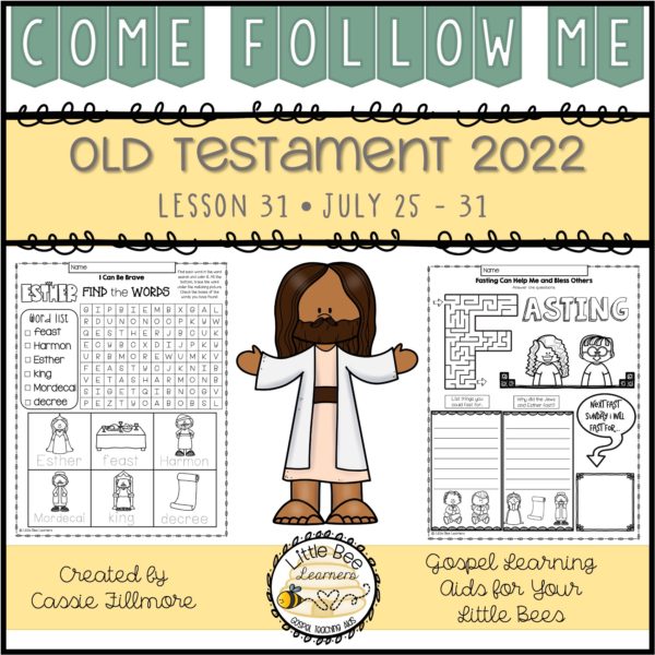 Come, Follow Me 2022 - Lesson 31 - Old Testament