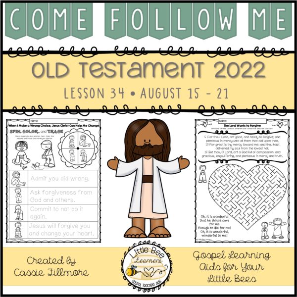 Come, Follow Me 2022 - Lesson 34 - Old Testament