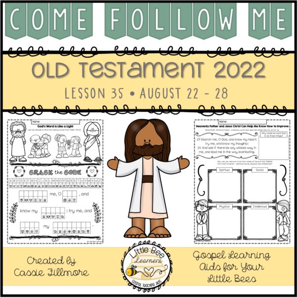 Come, Follow Me 2022 - Lesson 35 - Old Testament