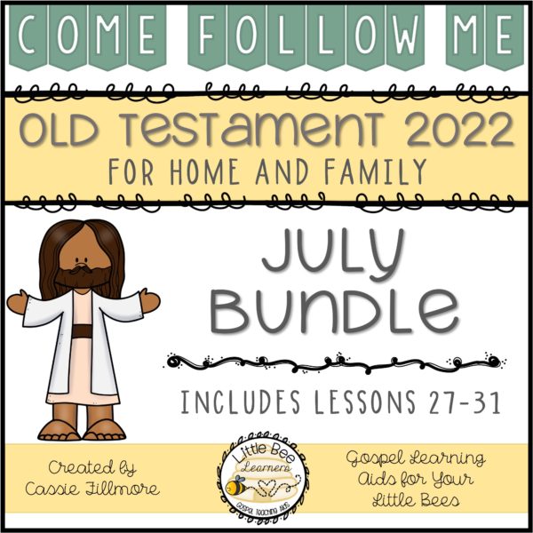 Come, Follow Me 2022 - July Bundle - Old Testament