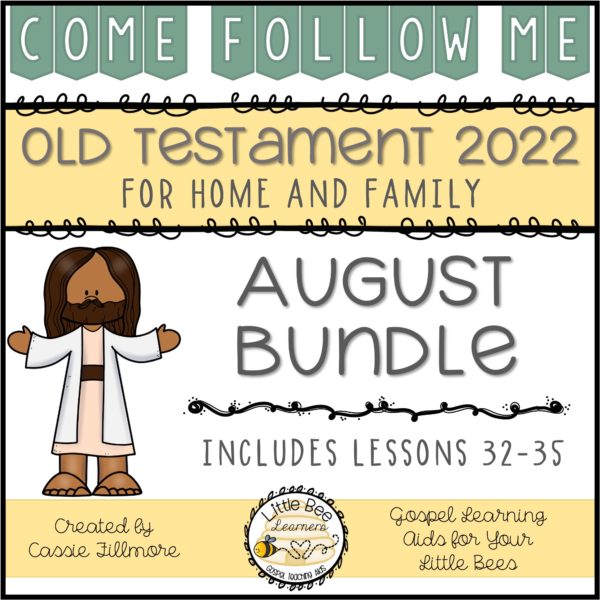 Come, Follow Me 2022 - August Bundle - Old Testament