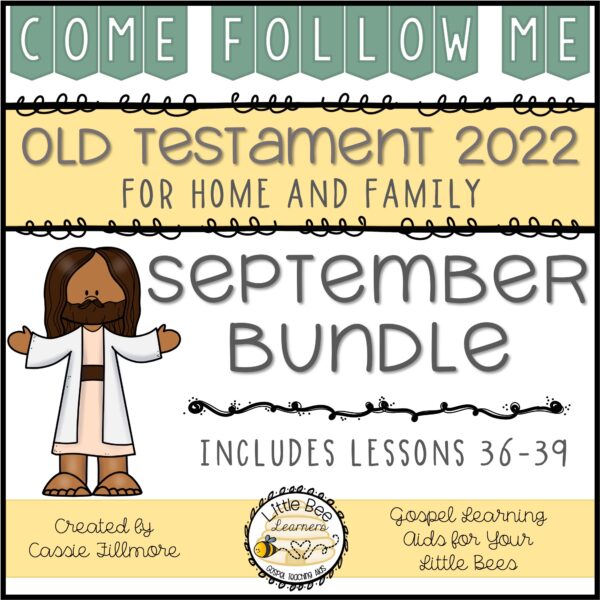 Come, Follow Me 2022 - September Bundle - Old Testament