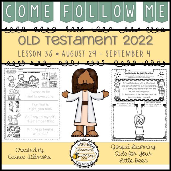 Come, Follow Me 2022 - Lesson 36 - Old Testament