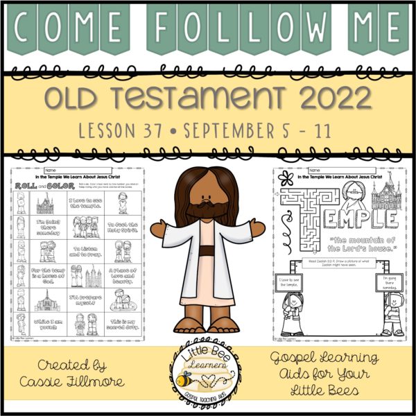 Come, Follow Me 2022 - Lesson 37 - Old Testament