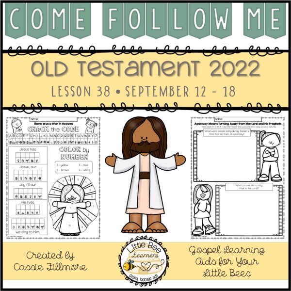 Come, Follow Me 2022 - Lesson 38 - Old Testament