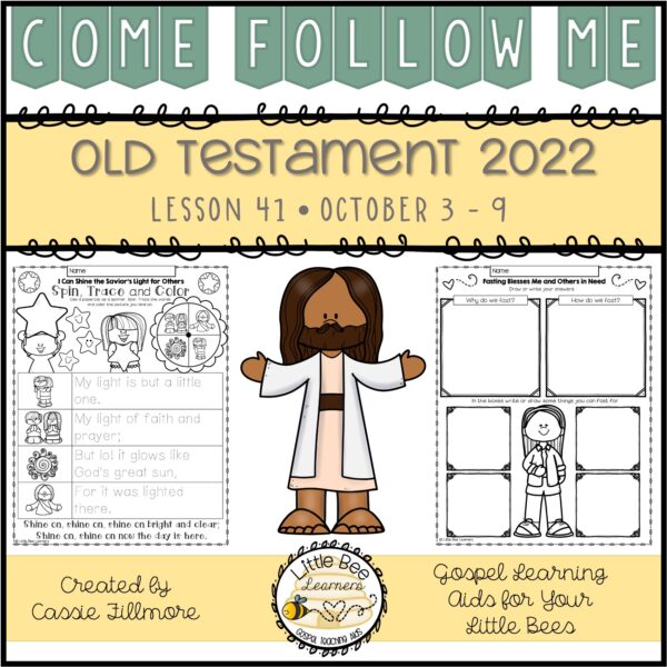 Come, Follow Me 2022 - Lesson 41 - Old Testament