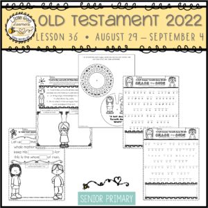 Come, Follow Me 2022 - September Bundle - Old Testament - Image 2