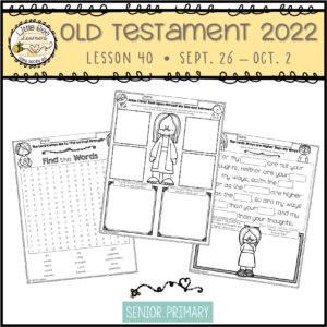 Come, Follow Me 2022 - October Bundle - Old Testament - Image 3