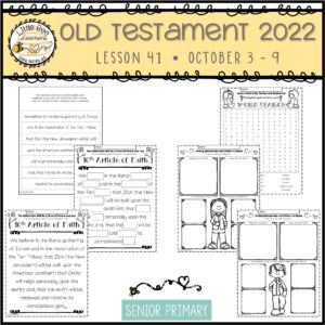 Come, Follow Me 2022 - October Bundle - Old Testament - Image 5