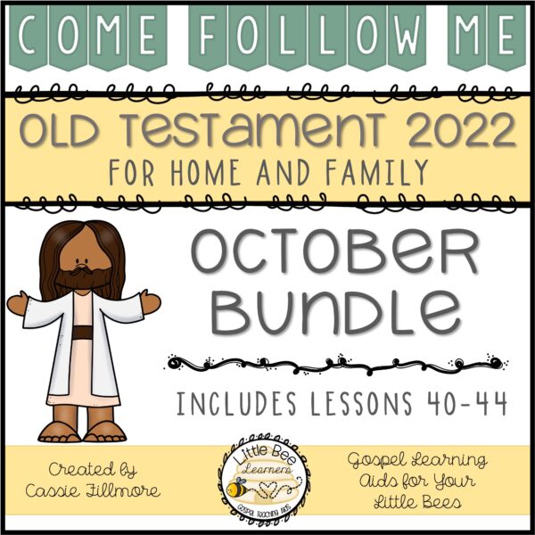 Come, Follow Me 2022 - October Bundle - Old Testament