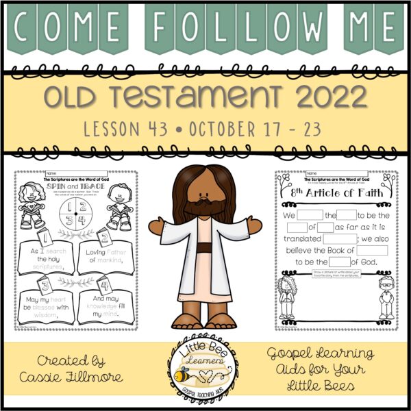 Come, Follow Me 2022 - Lesson 43 - Old Testament