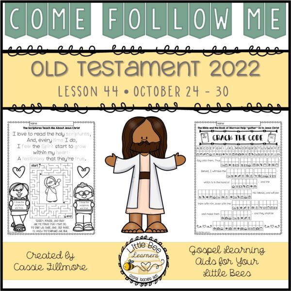 Come, Follow Me 2022 - Lesson 44 - Old Testament