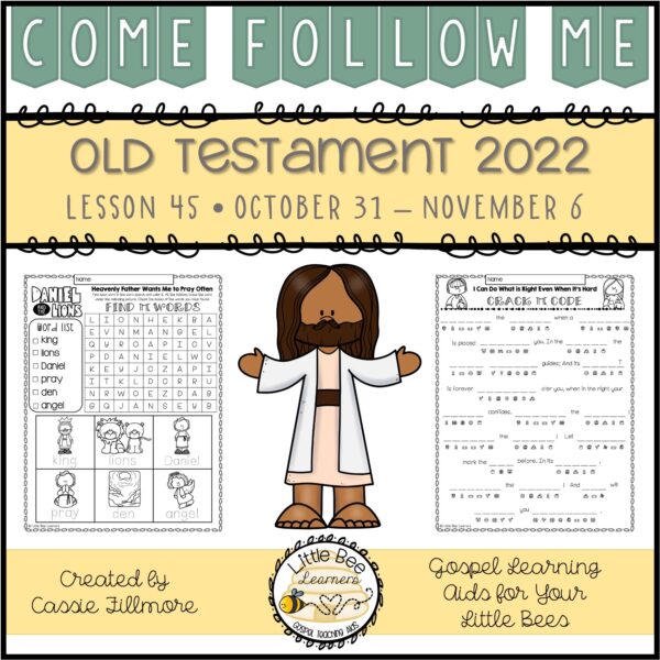 Come, Follow Me 2022 - Lesson 45 - Old Testament