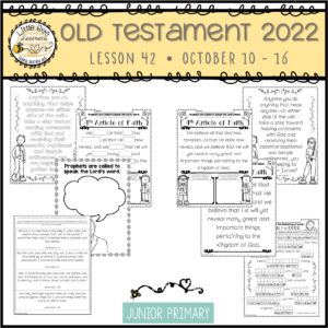 Come, Follow Me 2022 - October Bundle - Old Testament - Image 7