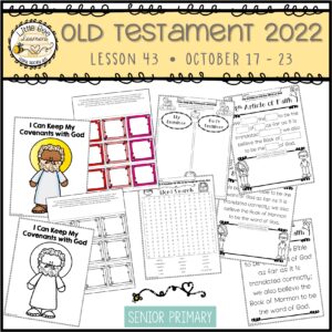 Come, Follow Me 2022 - October Bundle - Old Testament - Image 9