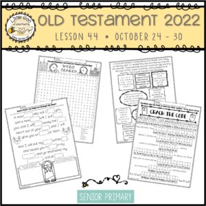 Come, Follow Me 2022 - Lesson 44 - Old Testament - Image 3