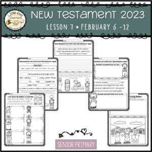 Come, Follow Me 2023 - February Bundle - New Testament - Primary and Family - Image 5