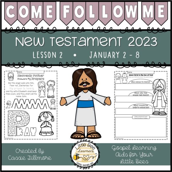 Come, Follow Me 2023 - Lesson 2 - New Testament