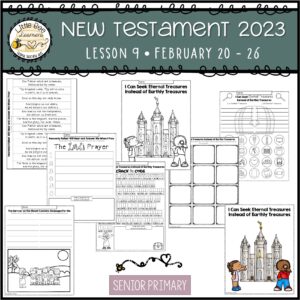 Come, Follow Me 2023 - February Bundle - New Testament - Primary and Family - Image 9