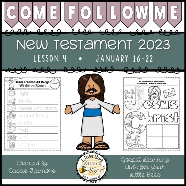 Come, Follow Me 2023 - Lesson 4 - New Testament