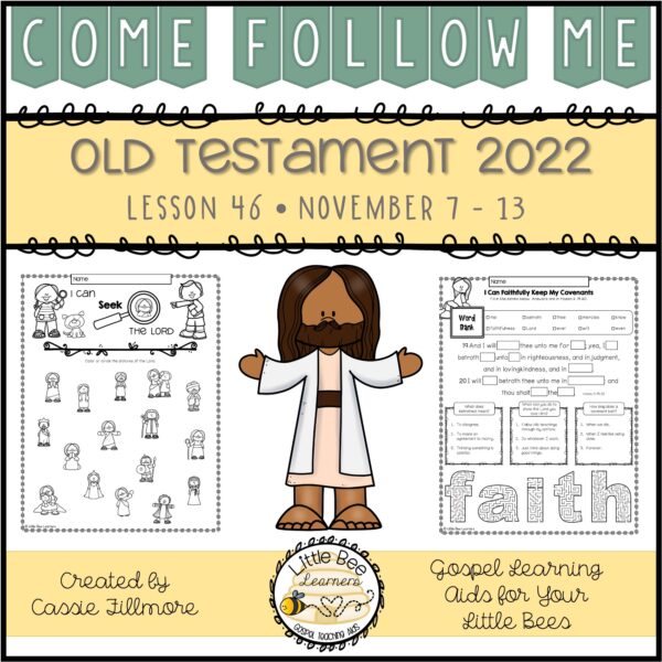 Come, Follow Me 2022 - Lesson 46 - Old Testament