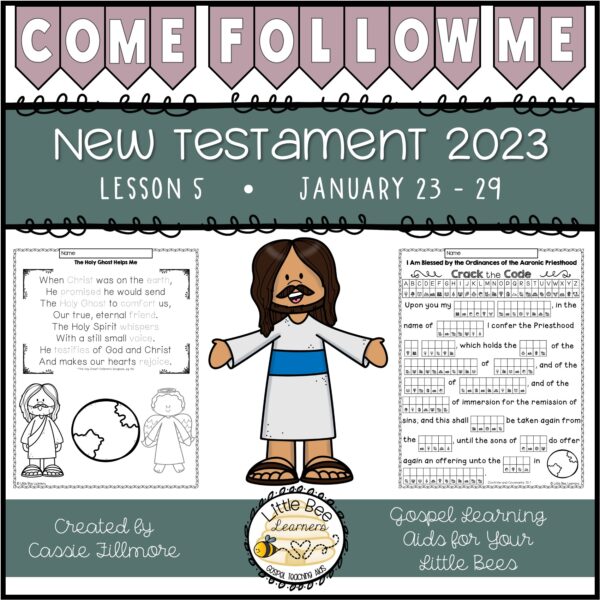 Come, Follow Me 2023 - Lesson 5 - New Testament