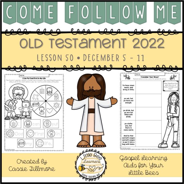 Come, Follow Me 2022 - Lesson 50 - Old Testament