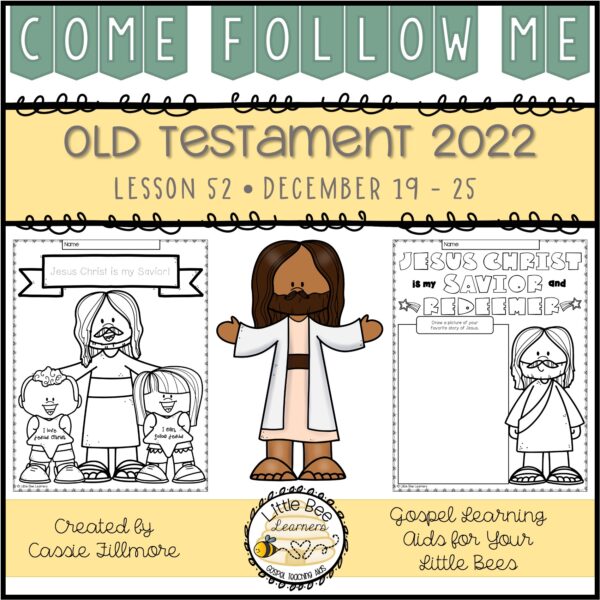 Come, Follow Me 2022 - Lesson 52 - Old Testament