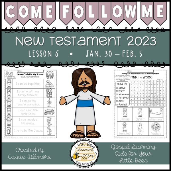 Come, Follow Me 2023 - Lesson 6 - New Testament