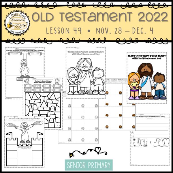 Come, Follow Me 2022 - Lesson 49 - Old Testament